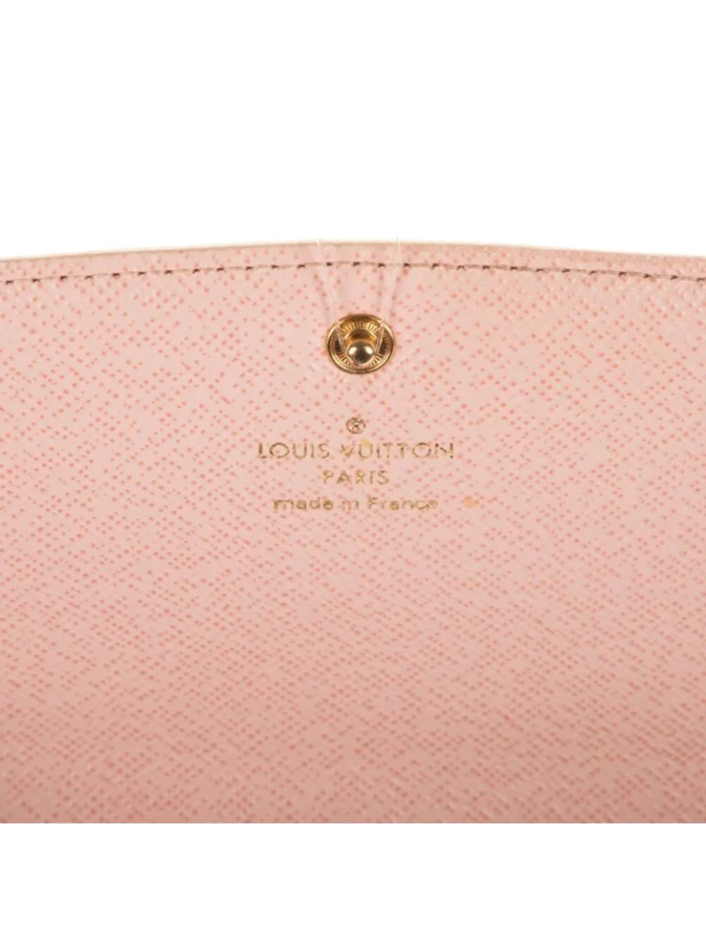 Louis Vuitton Emily Ivory Pink Damier Azur Wallet